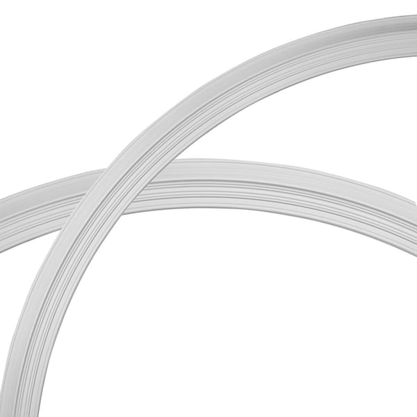 Ekena Millwork 87 1/2"OD x 79 1/4"ID x 4 1/8"W x 1 1/2"P Legacy Ceiling Ring (1/4 of complete circle) CR86LE - main